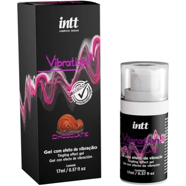 Gel con Efecto de Vibración  Chocolate 17mL