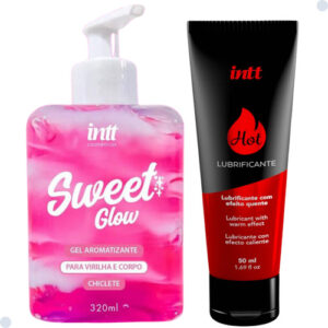 Kit Sweet Glow + lubricante con efecto caliente