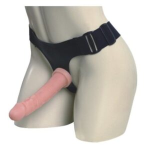 Dildo con arnés de 18x4cm