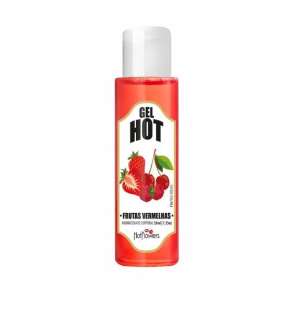 Gel Hot comestible - Frutos Rojos