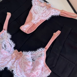 Conjunto Chantilly Blanco Con Nude G