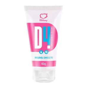 Lubricante D4 sabor chicle