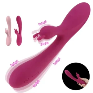 Vibrador doble con orejas de Reno