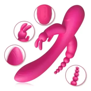 Vibrador turbo de triple estimulación