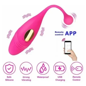 Vibrador huevo control por app
